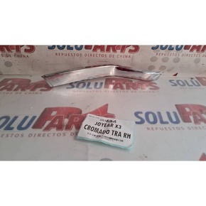 JOYEAR X3 NEW /  CROMADO PARACHOQUE TRASERO DERECHO (RH) (OFERTA 50%)