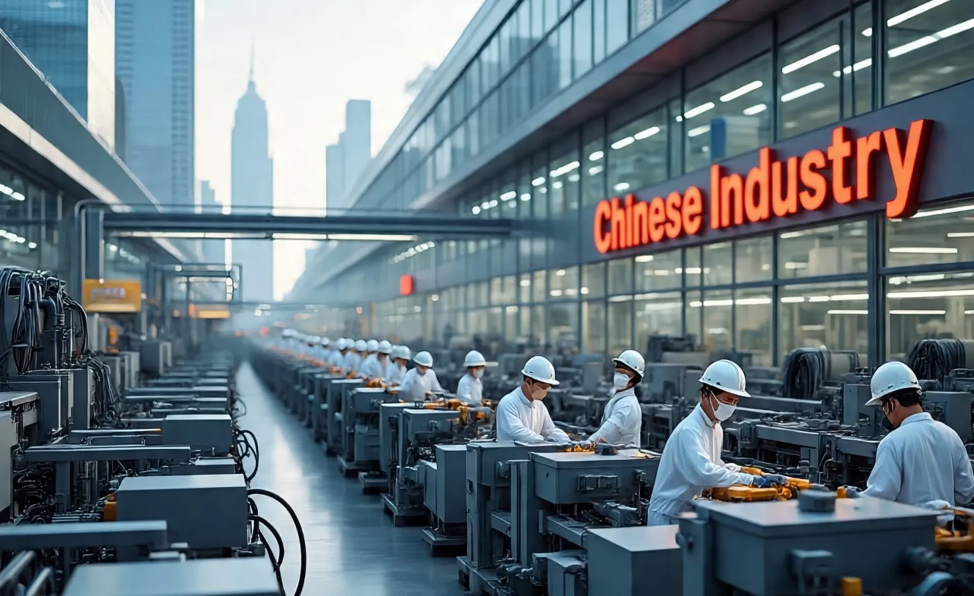 La industria de repuestos china